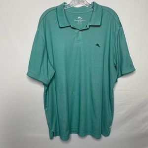 Tommy Bahama Green Mens Polo Size XL****